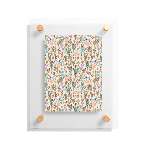 Dash and Ash Self Care Mermaids Floating Acrylic Print