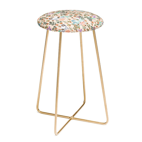 Dash and Ash Self Care Mermaids Counter Stool
