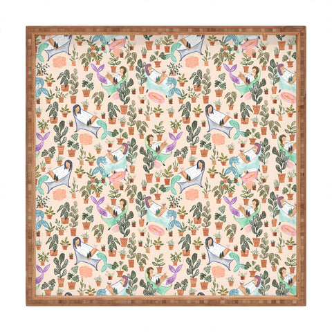 Dash and Ash Self Care Mermaids Square Tray