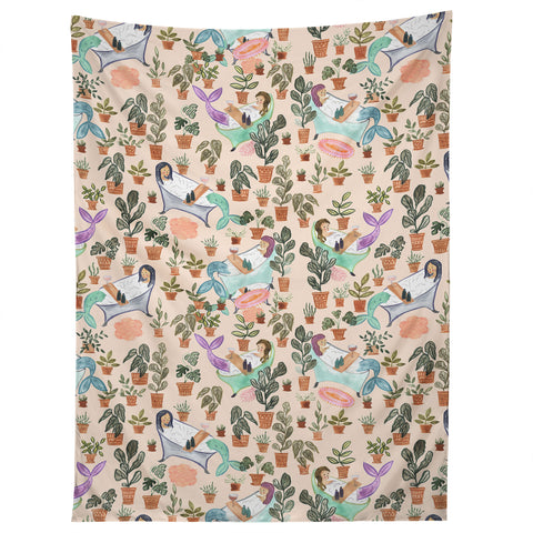 Dash and Ash Self Care Mermaids Tapestry