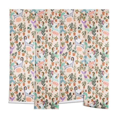 Dash and Ash Self Care Mermaids Wall Mural