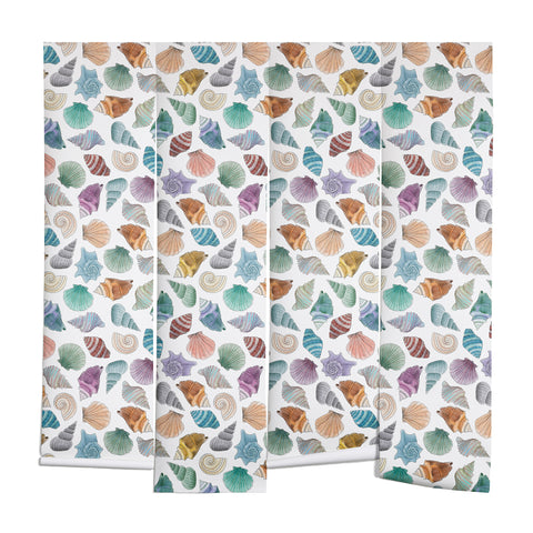 Dash and Ash Shells Wall Mural