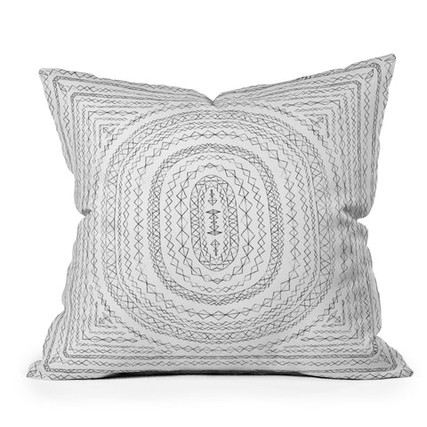 Dash and Ash sleepy dream catcher Throw Pillow