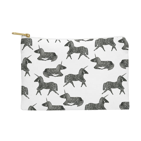 Dash and Ash Sleepy Unicorn Neutral Pouch