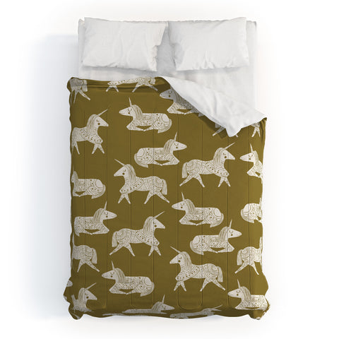 Dash and Ash Sleepy Unicorns Comforter