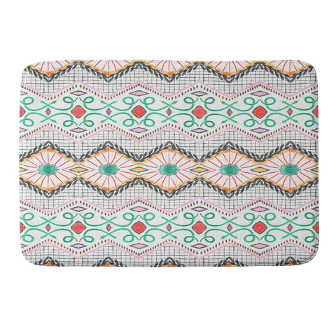 Dash and Ash Slither Memory Foam Bath Mat