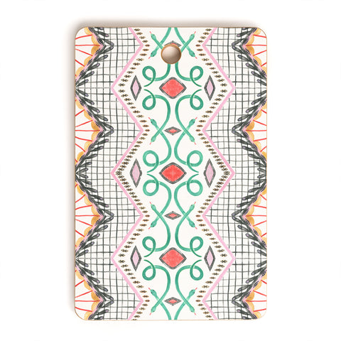 Dash and Ash Slither Cutting Board Rectangle
