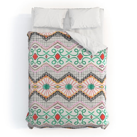 Dash and Ash Slither Duvet Cover