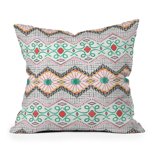 Dash and Ash Slither Throw Pillow