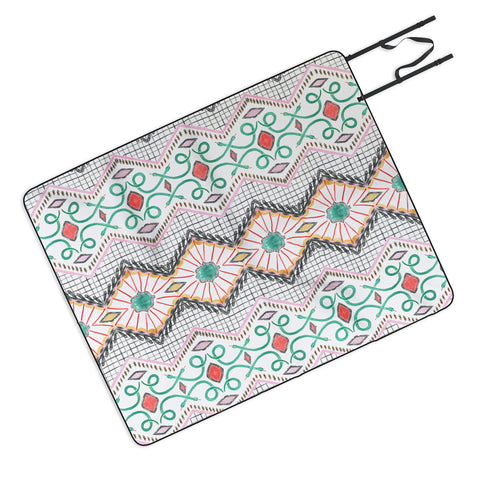 Dash and Ash Slither Picnic Blanket