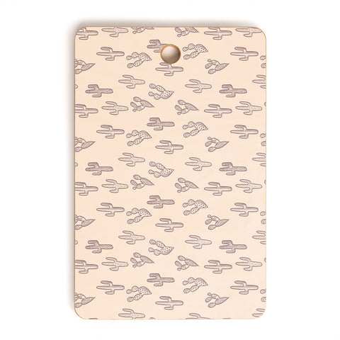 Dash and Ash Somber Mauve Cutting Board Rectangle