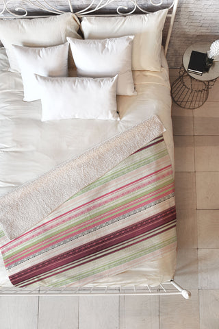 Dash and Ash Southwest Christmas Fleece Throw Blanket