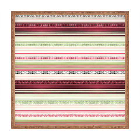 Dash and Ash Southwest Christmas Square Tray