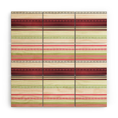 Dash and Ash Southwest Christmas Wood Wall Mural