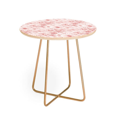 Dash and Ash Stay Here Round Side Table