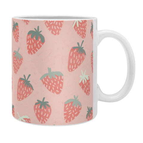 Dash and Ash Strawberry Disco Coffee Mug