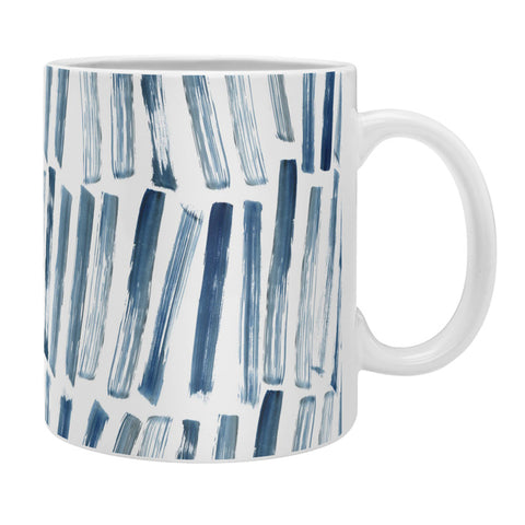 Dash and Ash Strokes and Waves Coffee Mug