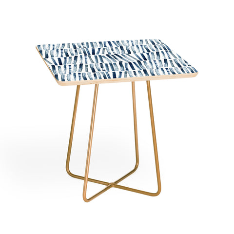 Dash and Ash Strokes and Waves Side Table