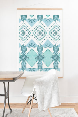 Dash and Ash Sunday Picnic Art Print And Hanger