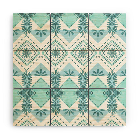 Dash and Ash Sunday Picnic Wood Wall Mural