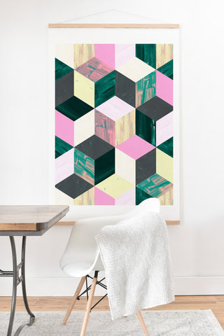 Dash and Ash Sunday Vibes Art Print And Hanger