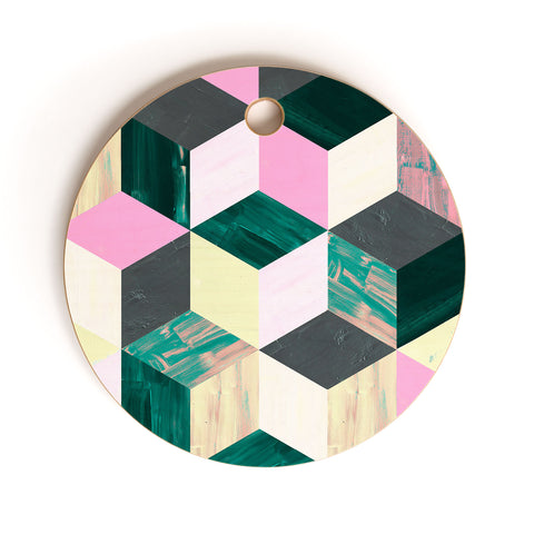 Dash and Ash Sunday Vibes Cutting Board Round