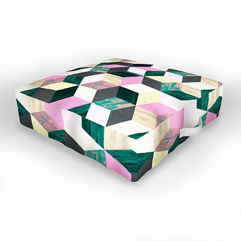 Dash and Ash Sunday Vibes Outdoor Floor Cushion