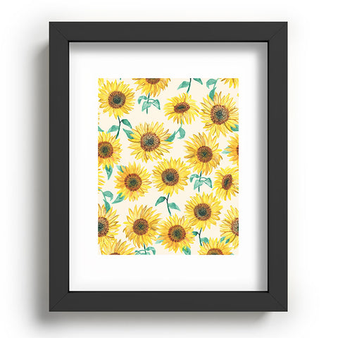 Dash and Ash Sunny Sunflower Recessed Framing Rectangle