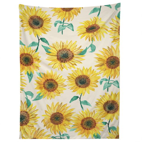 Dash and Ash Sunny Sunflower Tapestry