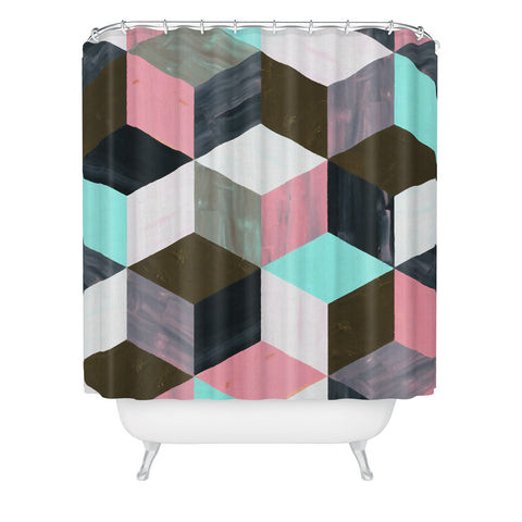 Dash and Ash The Run Away Shower Curtain