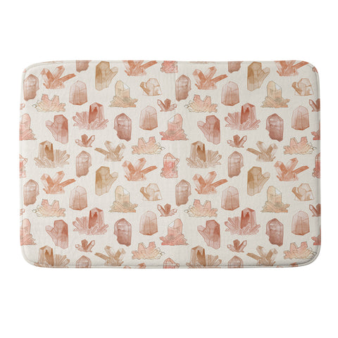 Dash and Ash Those Gems Though in Sunrise Memory Foam Bath Mat
