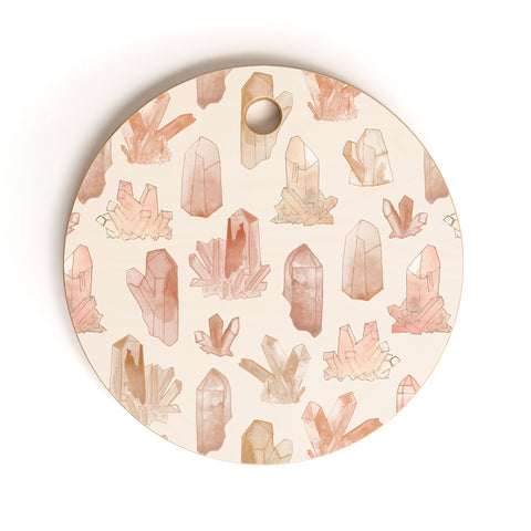 Dash and Ash Those Gems Though in Sunrise Cutting Board Round