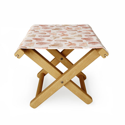 Dash and Ash Those Gems Though in Sunrise Folding Stool