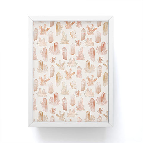 Dash and Ash Those Gems Though in Sunrise Framed Mini Art Print