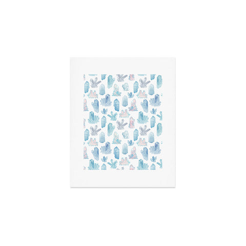 Dash and Ash Those Gems Though in Sunset Art Print