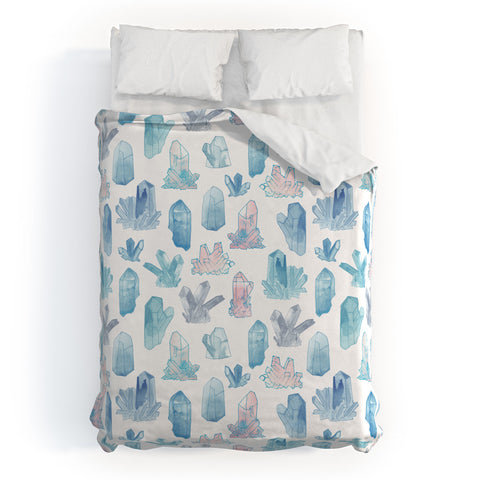 Dash and Ash Those Gems Though in Sunset Duvet Cover