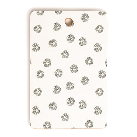 Dash and Ash total sunshine Cutting Board Rectangle