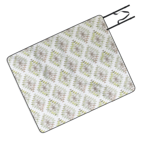 Dash and Ash Traveling Heart Picnic Blanket