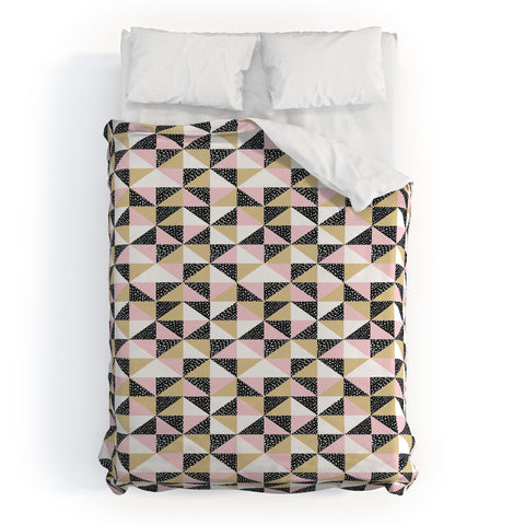 Dash and Ash Triangle Outta Space Duvet Cover