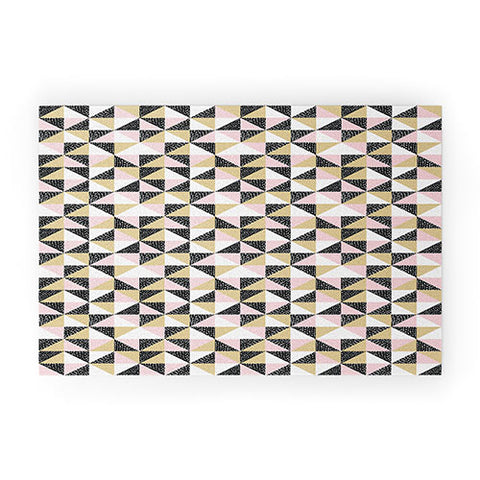 Dash and Ash Triangle Outta Space Welcome Mat