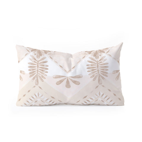 Dash and Ash Under The Willow Tree Oblong Throw Pillow