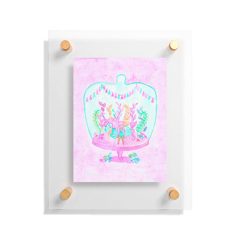 Dash and Ash Unicorn Hideaway Floating Acrylic Print