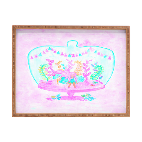 Dash and Ash Unicorn Hideaway Rectangular Tray