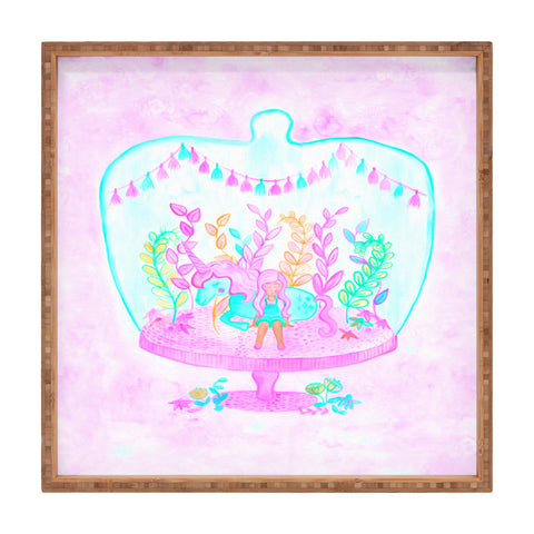 Dash and Ash Unicorn Hideaway Square Tray