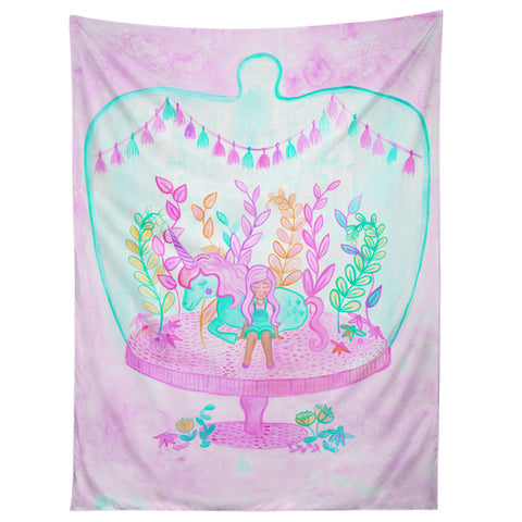 Dash and Ash Unicorn Hideaway Tapestry