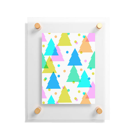 Dash and Ash Very Merry and Bright Floating Acrylic Print