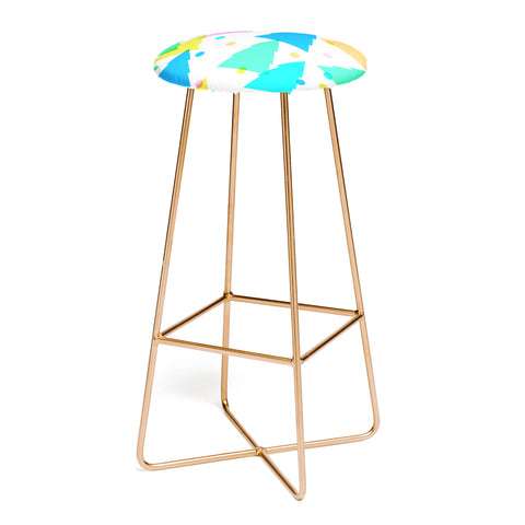 Dash and Ash Very Merry and Bright Bar Stool