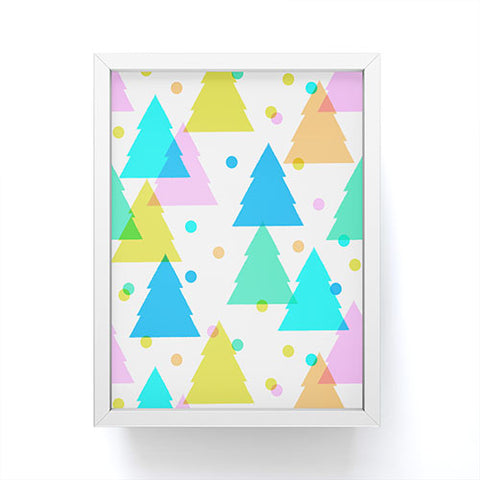 Dash and Ash Very Merry and Bright Framed Mini Art Print
