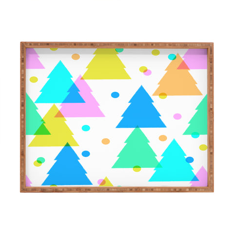 Dash and Ash Very Merry and Bright Rectangular Tray