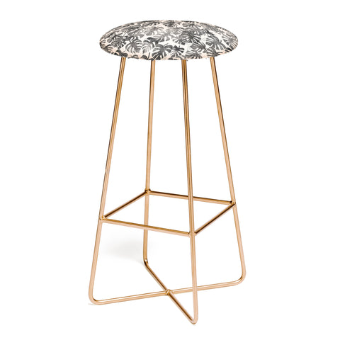Dash and Ash Vintage monstera Bar Stool